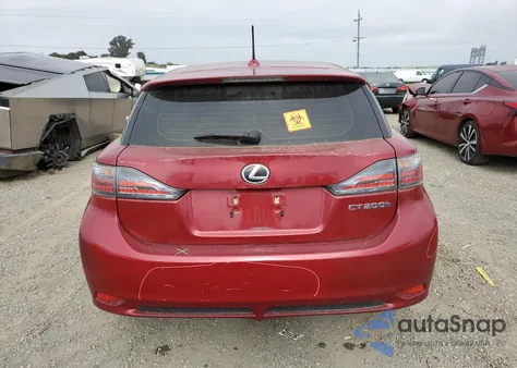 2012 Lexus Ct 200 from USA, damaged, VIN JTHKD5BH4C2113311